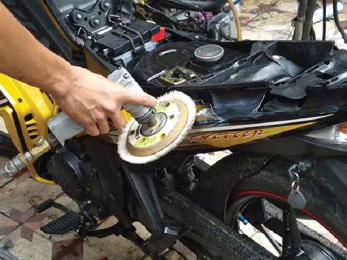 Bảng giá sơn xe máy tại Hà Nội tốt nhất của Mototech